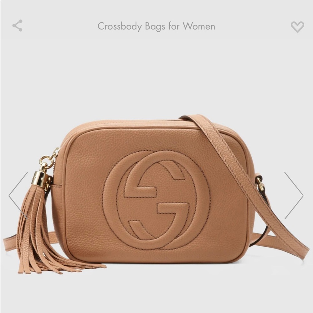 Authentic Gucci Soho small leather disco bag